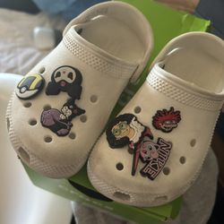White Crocs