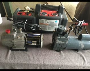 Robinair yellow jacket general ac pumps