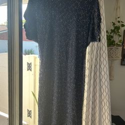 Rhinestones Dress. Medium Size 