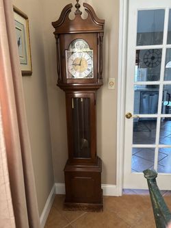 Tempus Fugit Grandfather clock