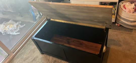 Coffee table with storage