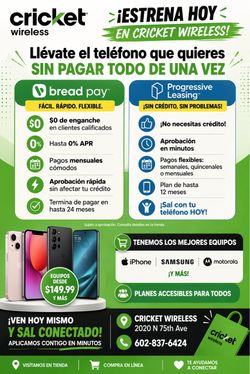 📱✨ ¡ESTRENA HOY EN CRICKET WIRELESS! ✨📱