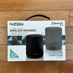 Nizoni Wireless Mini Speakers Bluetooth With Stereo Sound