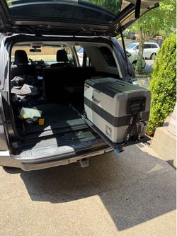 5th gen 4runner cargo plate with fridge slide