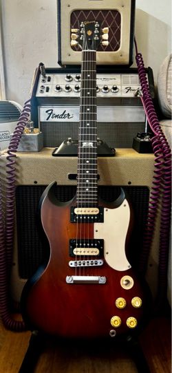 2014 Gibson SGJ Fireburst Mild Mod 70’s Vintage Parts Player’s Grade SG Amazing Guitar