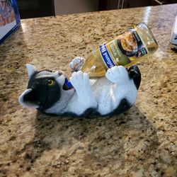 Kitty Cat Wine Bottle Holder