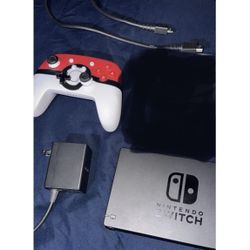 Nintendo Switch 1 Dock And Wireless Controller 