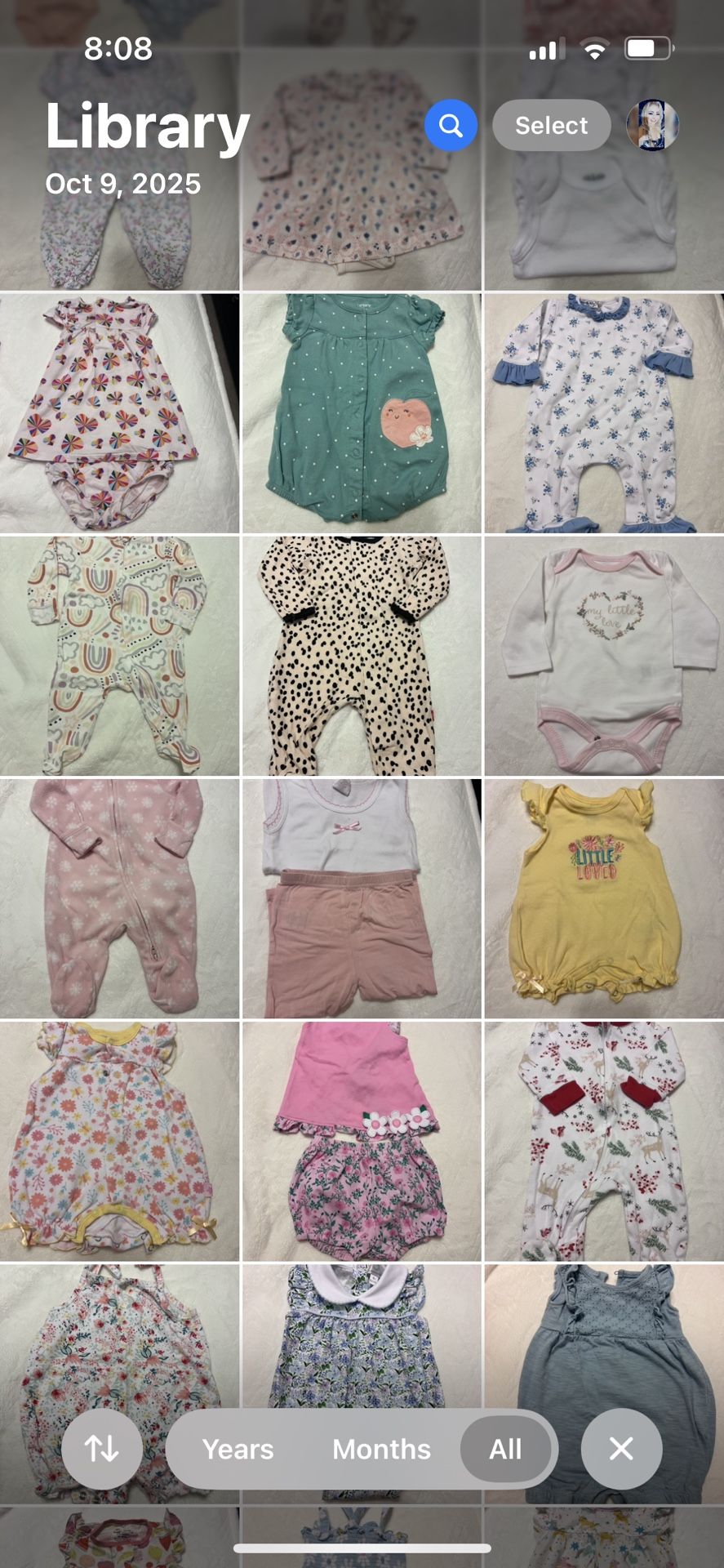 Baby Clothes Newborn And 1/3 Months, New And Lightly Used $60 Or Best Offer