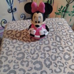 Disney Sassy Minnie Mouse Roly Poly Jingle Ball Vintage 1990