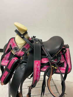 Montura charra de pony