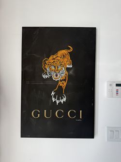 Fairchild Paris " Tiger" canvas wall art print.