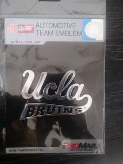 Team pro mark fan-tastic brands. Ucla bruins automotive team emblem with adhesive tape