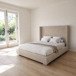 Bed Frame beige New