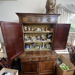 Antique Desk Hutch