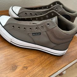 Men’s 9.5 Leather All Stars Worn 1x For 15 Min