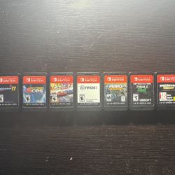 Nintendo Switch With 7 Games