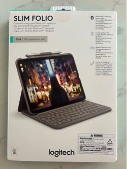 Logitech Slim Folio Keyboard Case – iPad 10th Gen/A16