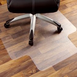 Marvelux Heavy Duty Polycarbonate Office Chair Mat for Hardwood Floors 47" x 53"
