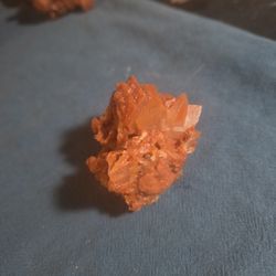 WoInfinite Golden Orange Mineral Crystal 