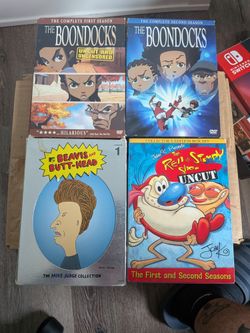 DVD Box sets - Boondocks, Ren And Stimpy, Beavis And Butthead