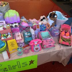 Lots of Girls and Boys Toys