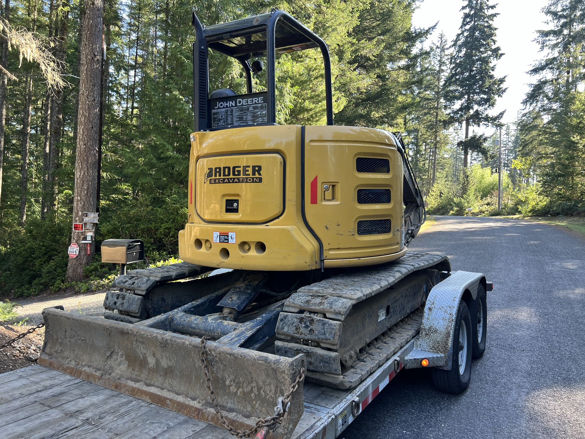 2021 John Deere 50G long arm 2600 hours