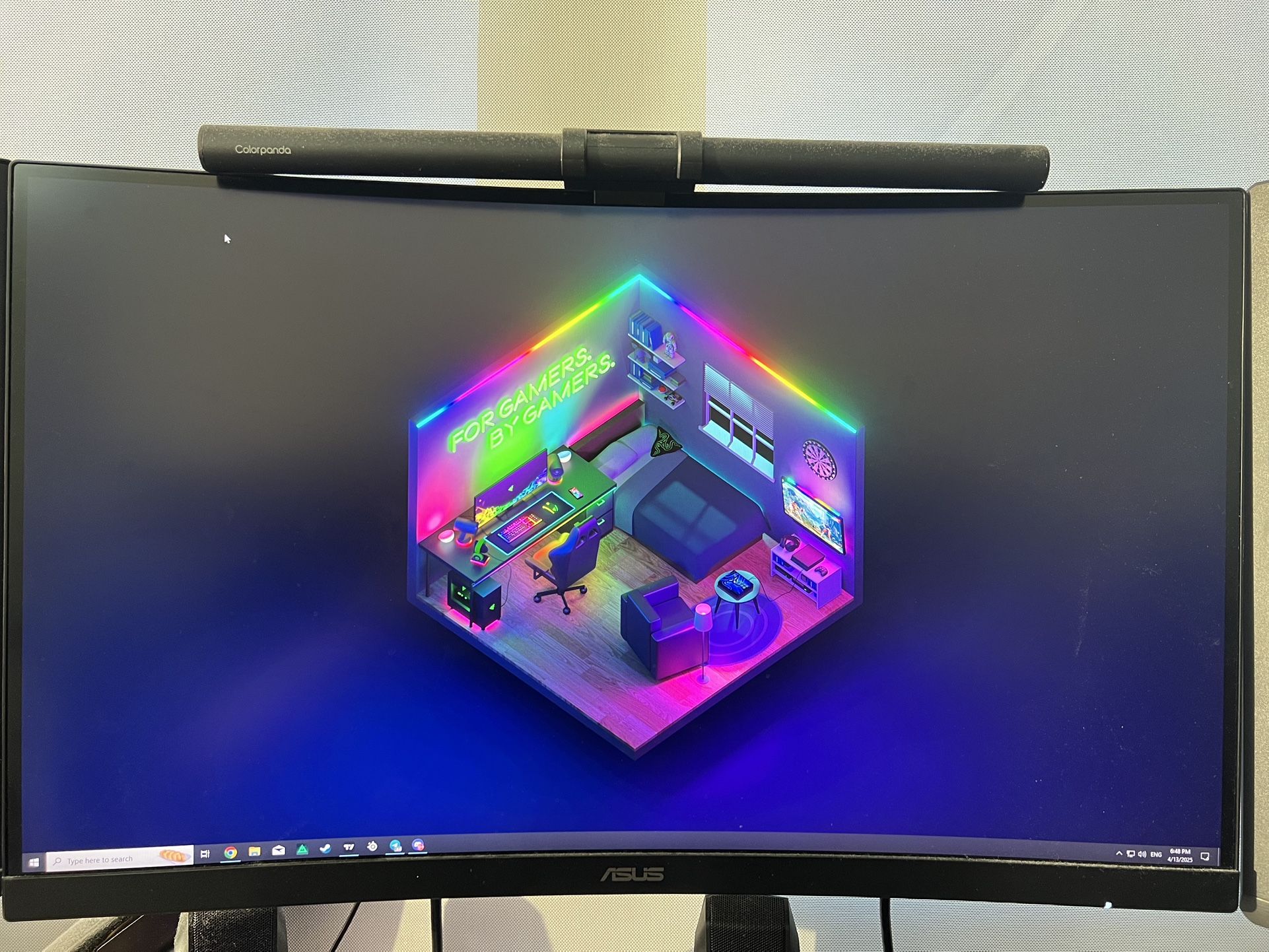 ASUS TUF 27" Curved 2k Gaming Monitor 165Hz, 1ms, WQHD
