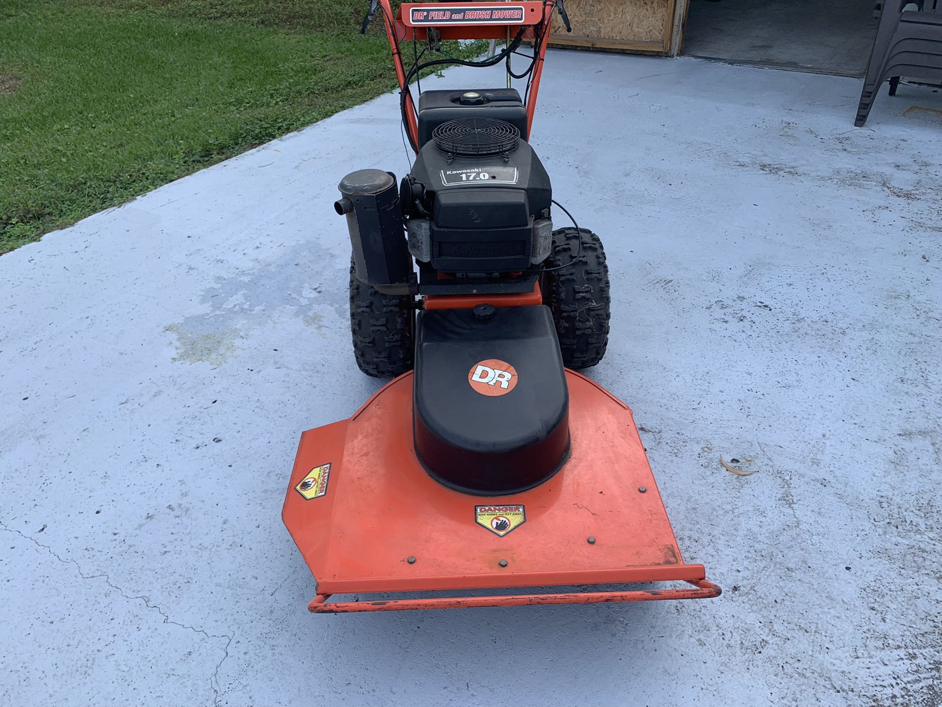 Used dr field discount and brush mower