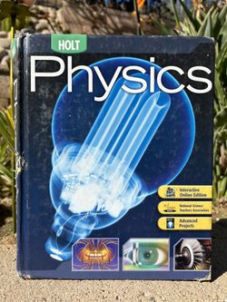 Physics Textbook Holt
