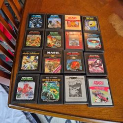 Atari 2600 games.