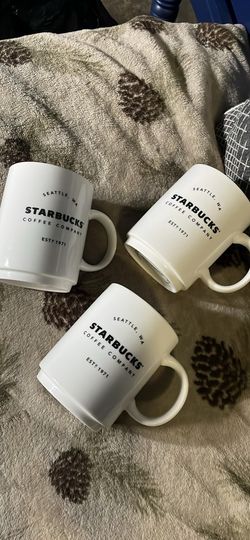 Starbucks mugs  set of 3