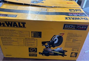 DEWALT 60V Lithium-lon 12 in. Cordless Sliding Miter Saw (Tool Only)