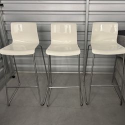 White Bar Stools