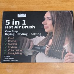 5 In  1 Hot  Air  Brush