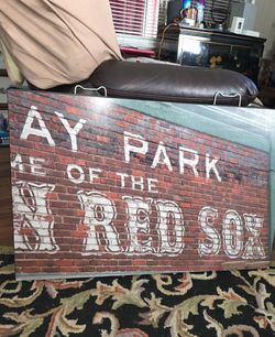 Fenway Park Red Sox  Wall Plaque . SALE PENDING