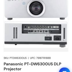 Panasonic Projector (PT-DW6300)