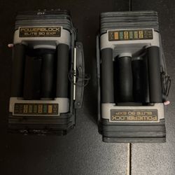 Powerblock Elite 50 Exp Dumbbells Goes Up To 50lbs. 