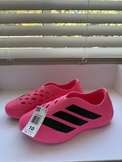 adidas PureChill Runner Shoes Lucid Pink Black Beach Casual KI0065 Men’s Size 10