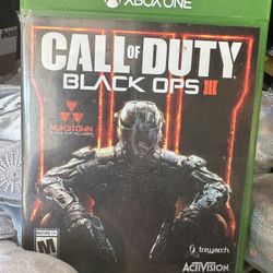 Xbox One Call Of Duty 3 Game