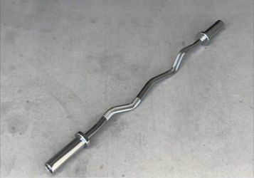 New Ez Curl Bar Barbell For Your Weights