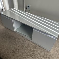 Led White Tv Stand 