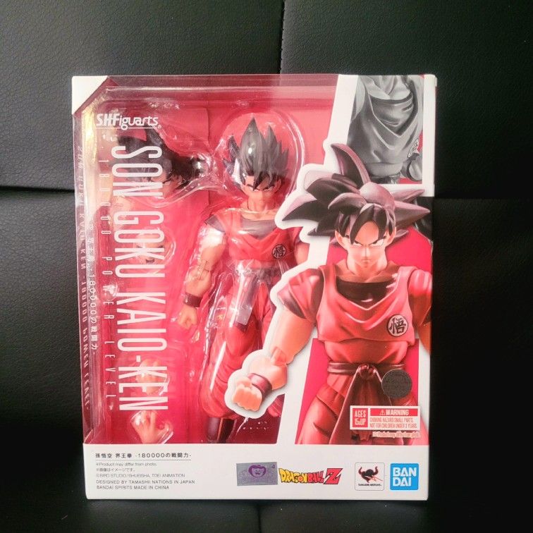 Bandai SH FIGUARTS DRAGON BALL SON GOKU KAIO KEN TARGET EXCLUSIVE FIGURE