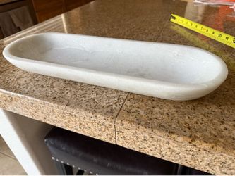 Real marble tray