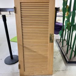 Custom Louvered Cafe Doors 
