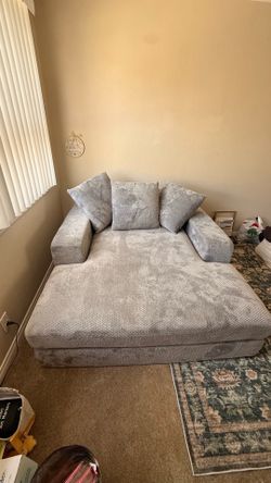 Oversized chaise /lounge couch