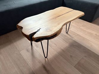 Live Edge Wood Coffee Table