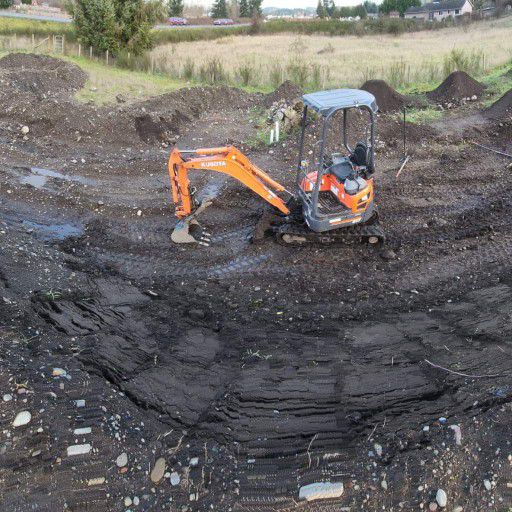 Excavator Dirt Moving And Trenching
