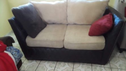 Couch and love seat
