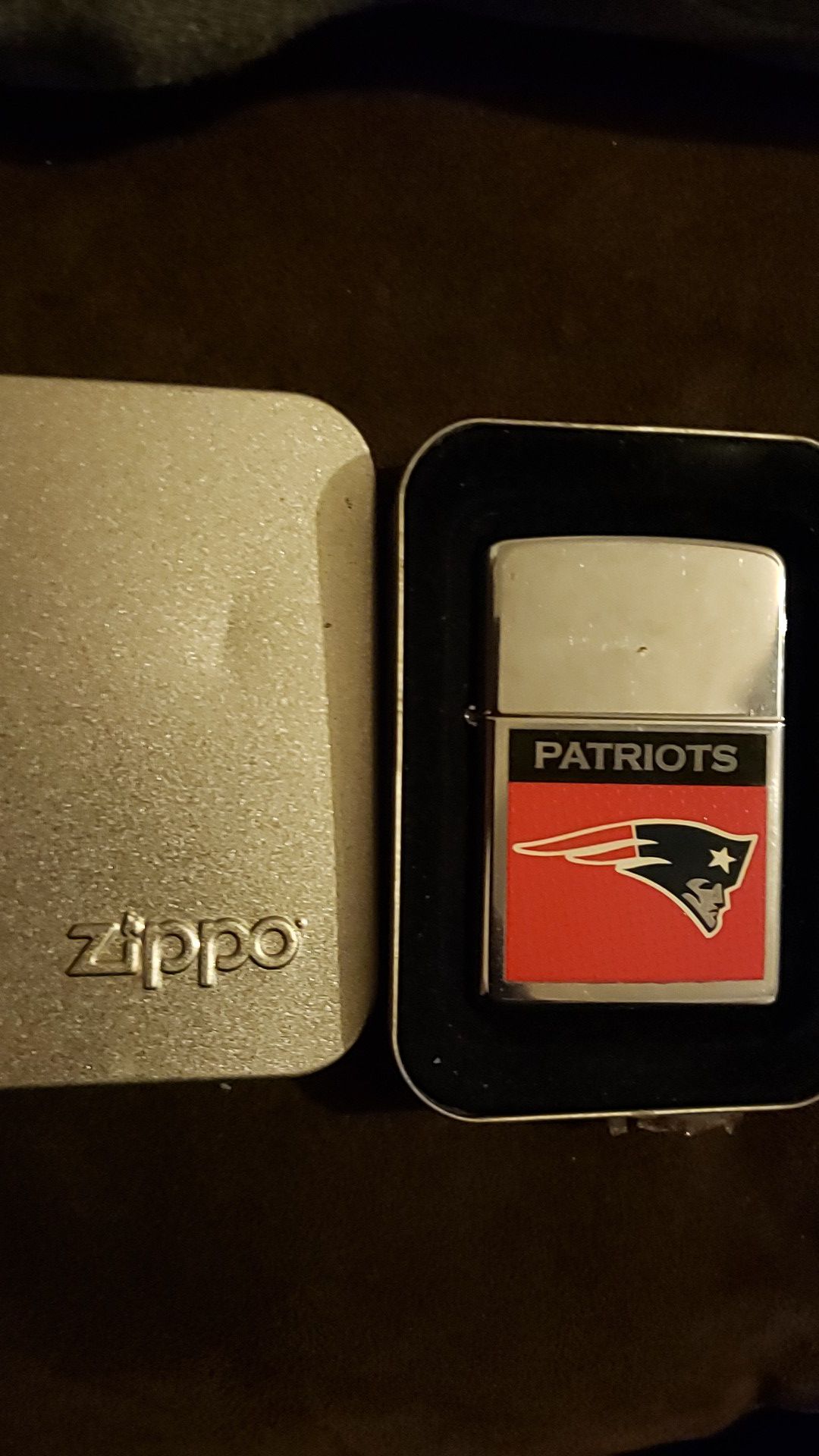 Zippo NFL Patriots lighter