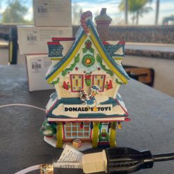 Mickey’s Christmas village